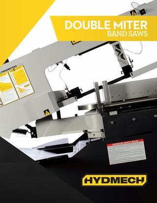 HYDMECH Double Miter Band Saws