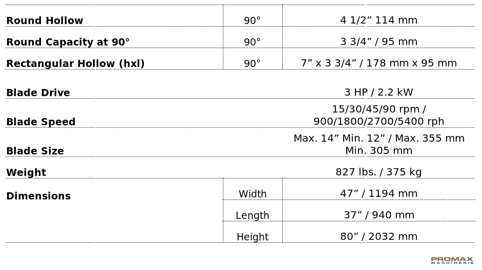 C350-2S Technical Specification