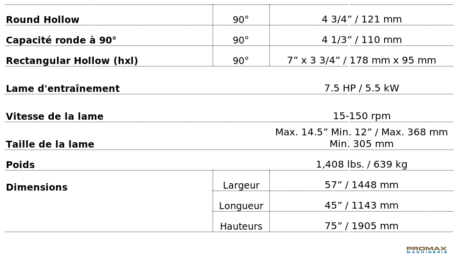 C370-2SI Technical Specification