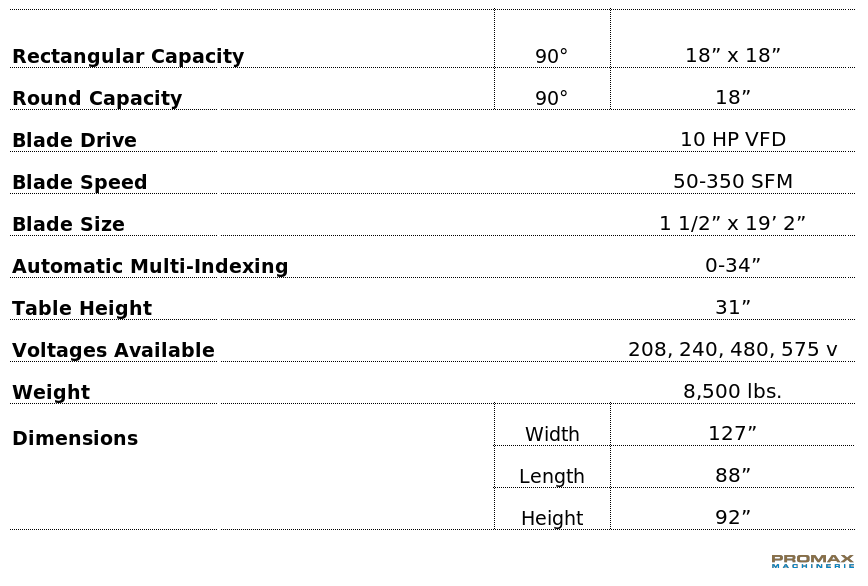 H-18A Technical Specification