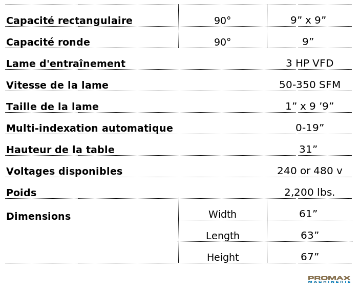 H-230A  Technical Specification