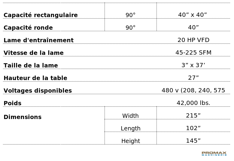 H-40-40 Technical Specification