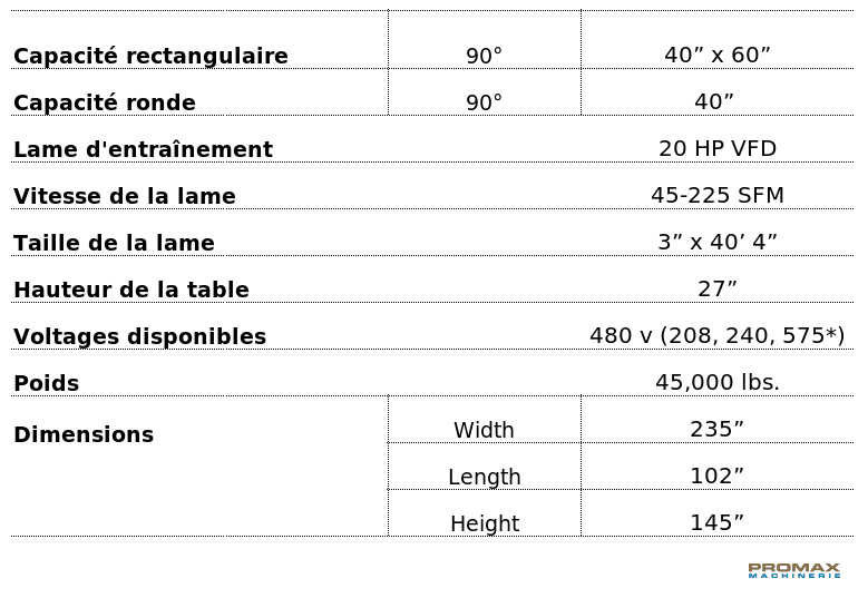 H-40/60 Technical Specification