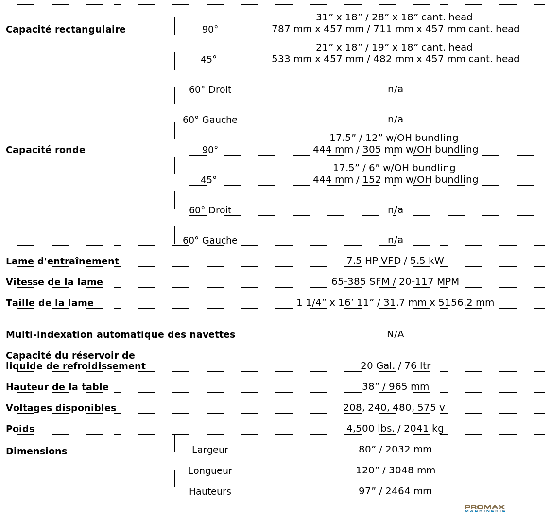 V-18 Technical Specification