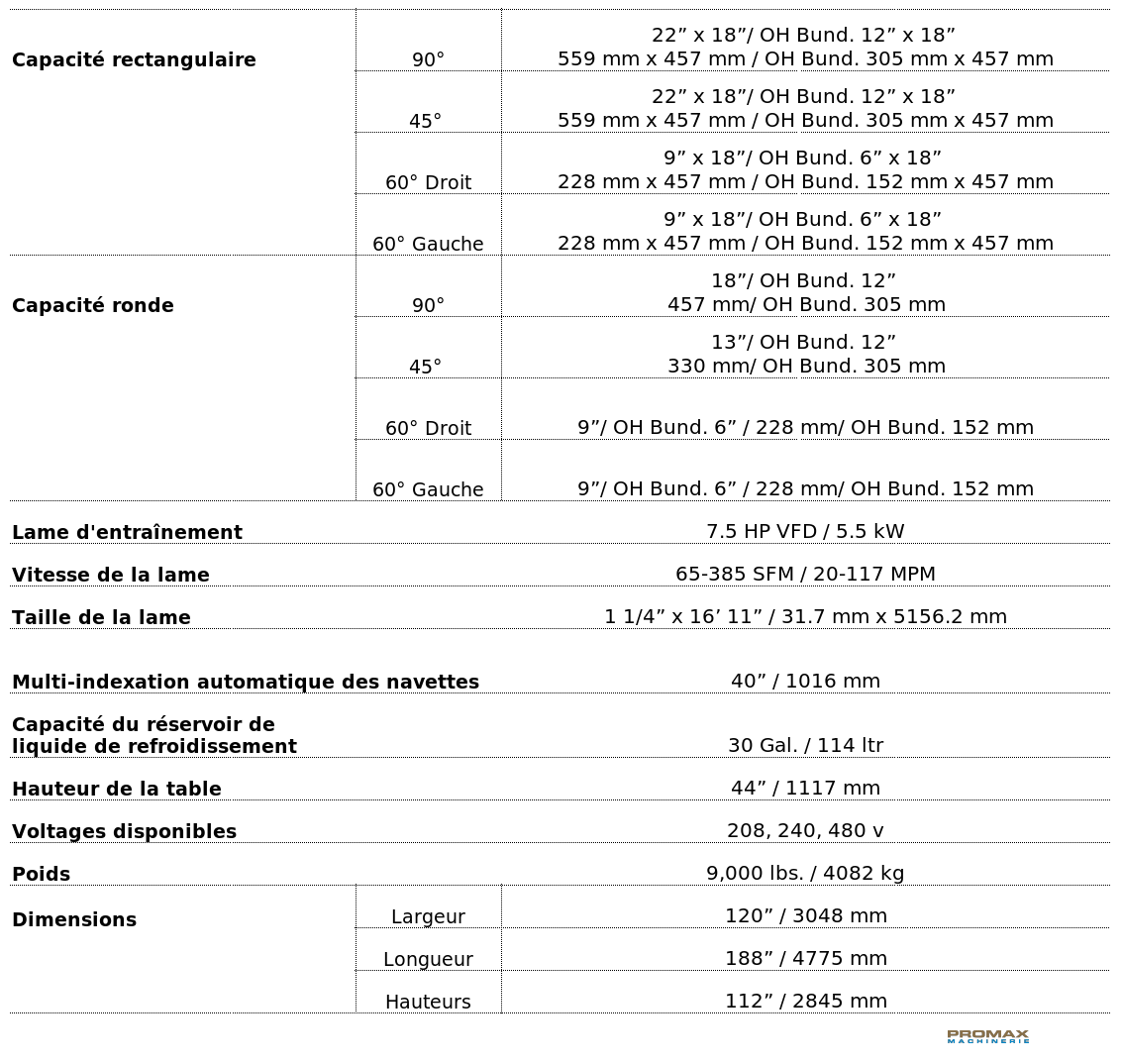 V-18APC-60 Technical Specification