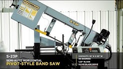 HYDMECH-S-23P Semi-Automatic Horizontal Pivot Band Saw