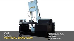 HYDMECH V-18 Vertical Band Saw